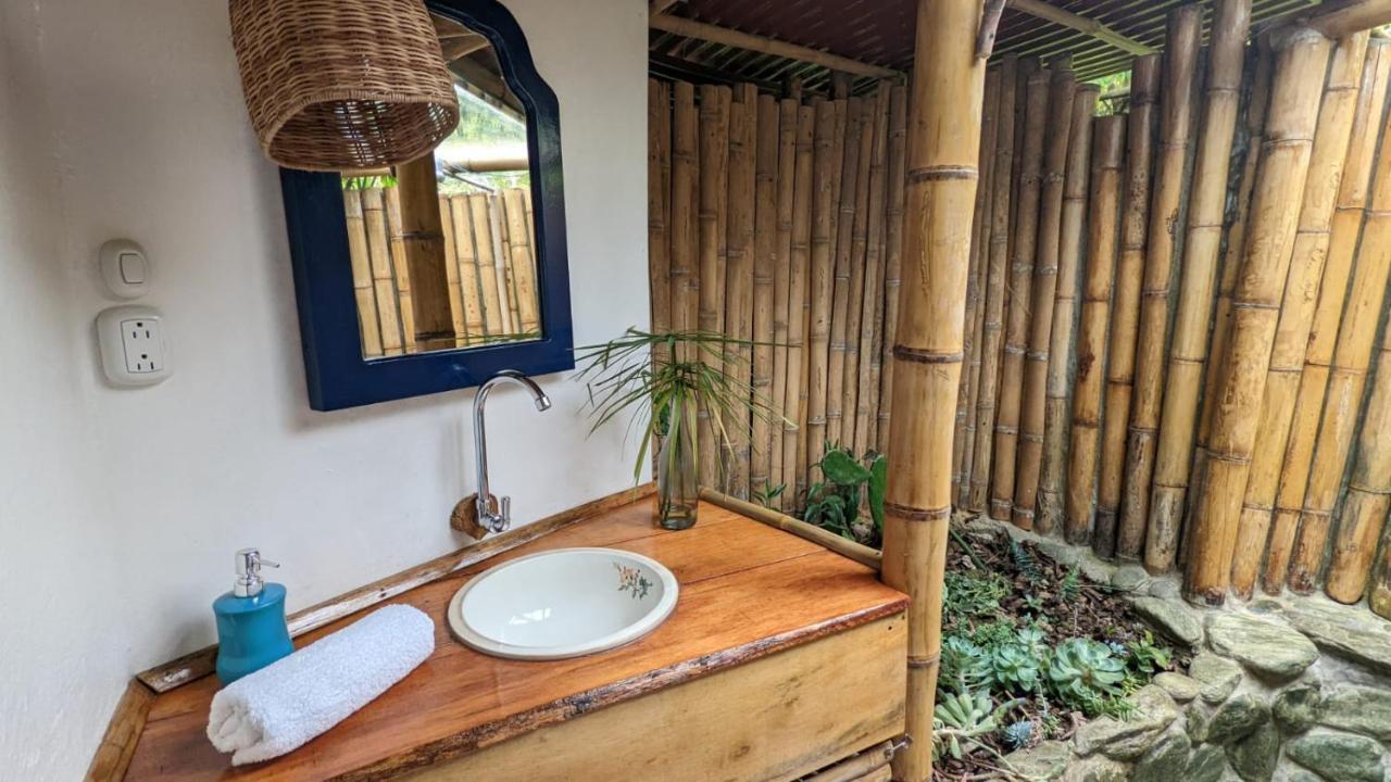 Finca Flora Del Rio, Habitacion Las Orquideas Pijao 外观 照片
